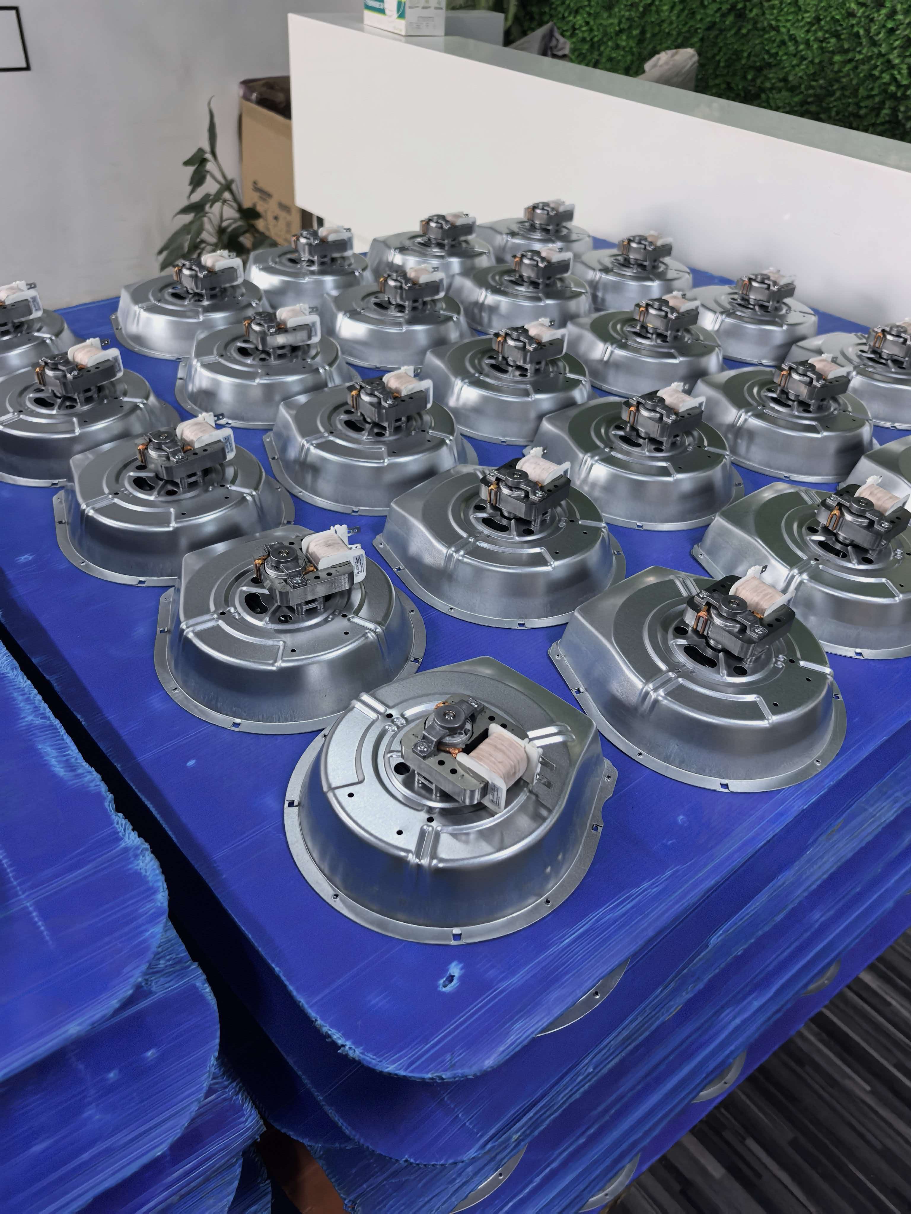  Air Fryer Oven Fan Motor, Shaded Pole AC Motor, High Temperature Resistant, Custom Shaft & Voltage