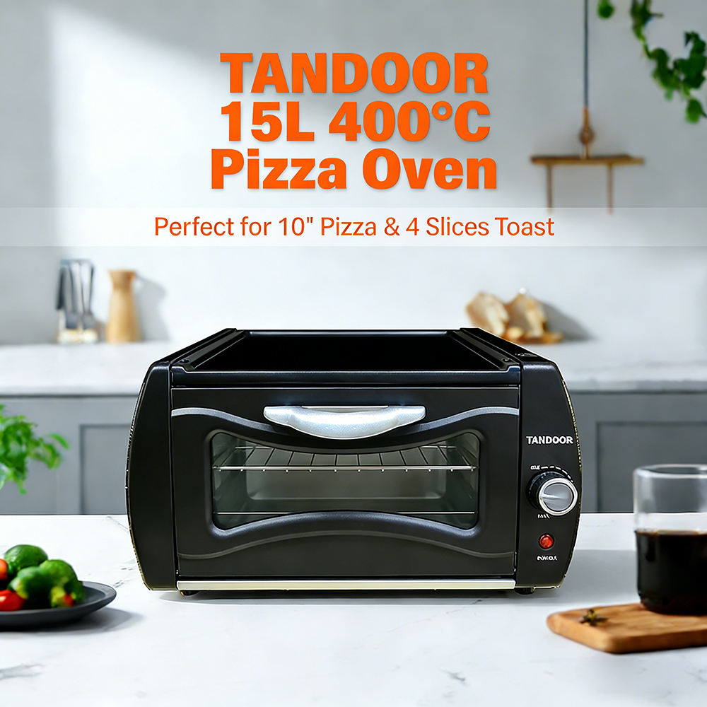 What food can you make with 15L electric tandoor oven? Pizza, Naan & Kebab Recipes