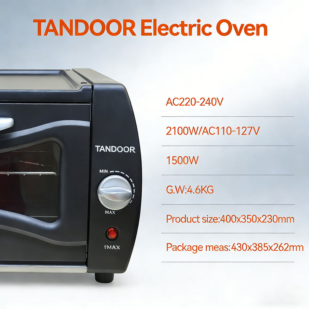 15L Mini Electric Tandoor Pizza Oven naan roti kebab SKD & CKD spare‑part kits