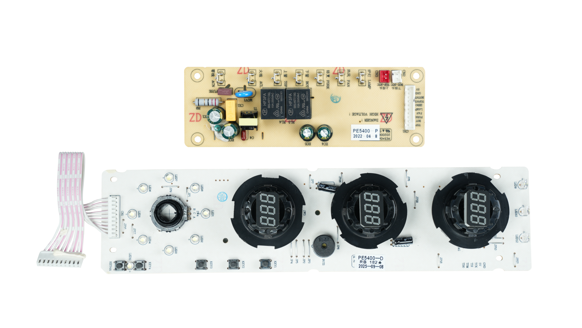 Oven Knob PCBA Control Kit | PID Temperature Control Board with Dual NTC Sensor