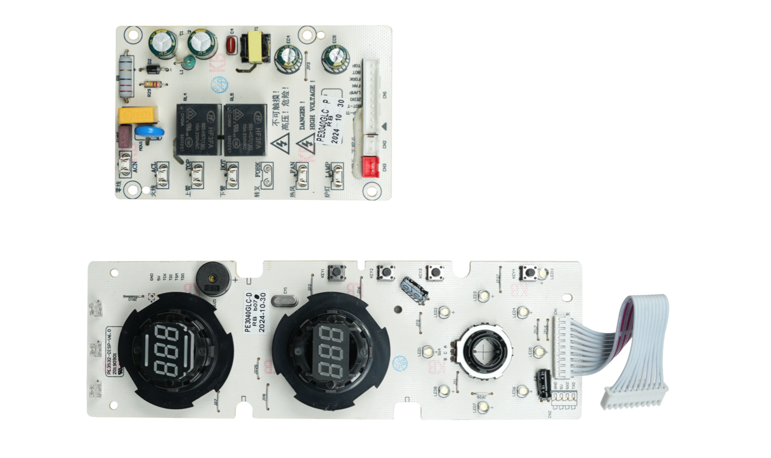 Oven Knob PCBA Control Kit | PID Temperature Control Board with Dual NTC Sensor