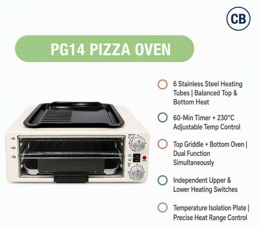 Pizza oven 3 In 1 Electric Bbq Kebab Grill CE DoC Rotating Skewer SKD CKD manufacture